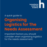 Organising Logistics for the Needs Assessment